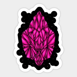 Pink diamond Sticker